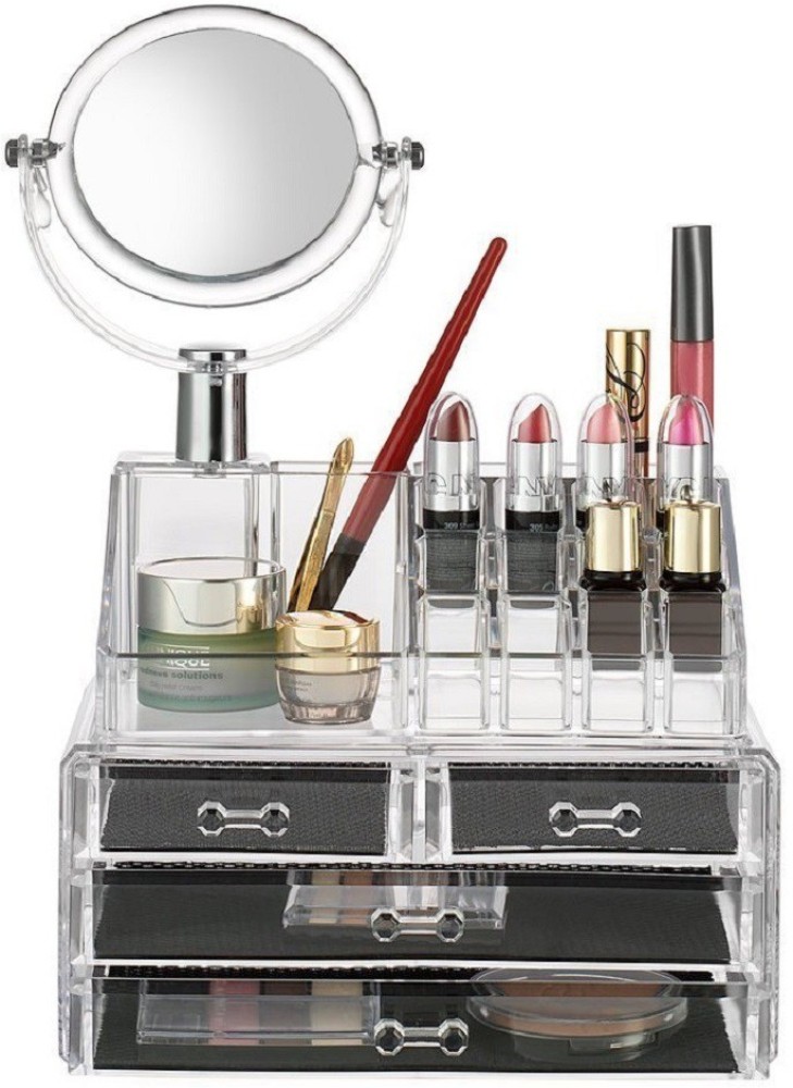 ITALISH Make Up storage box Cosmetic organizer rack, Vanity Box