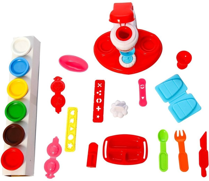 DIY Ice Cream Machine Color Mud Set Creative Kids Air Dry Clay