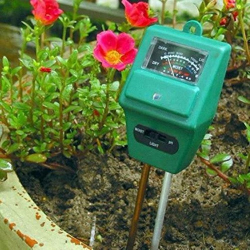 2PC 3-in-1 Soil Tester Meter For Garden Lawn Plant Moisture/Light