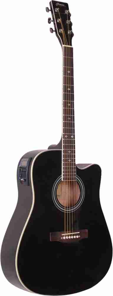 Hertz HZA-9000 Semi-acoustic Guitar Linden Wood Rosewood Price in 