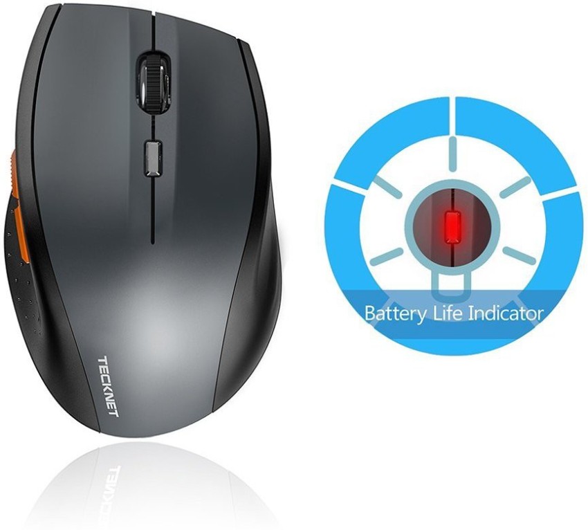 TECKNET M002 Wireless Optical Gaming Mouse with Bluetooth - TECKNET 