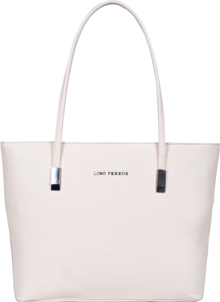 LINO PERROS Women White Hand-held Bag