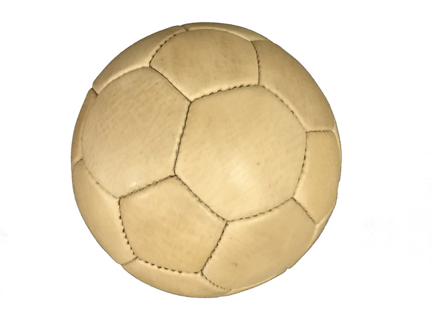 Leather football hot sale
