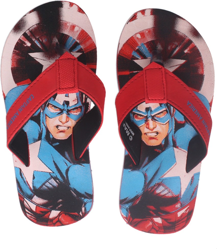 MARVEL Boys Slip On Slipper Flip Flop Price in India Buy MARVEL Boys Slip On Slipper Flip Flop online at Flipkart