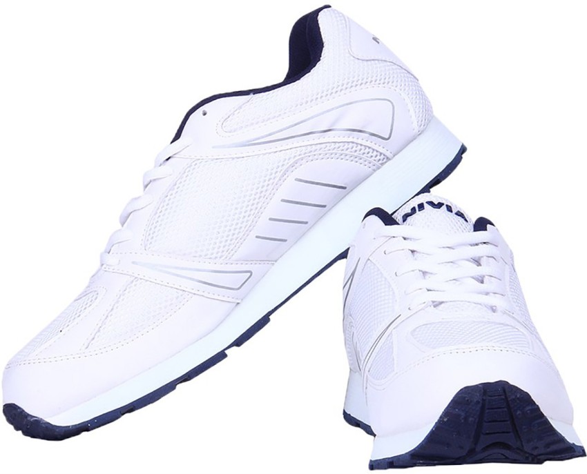 Nivia white running shoes on sale