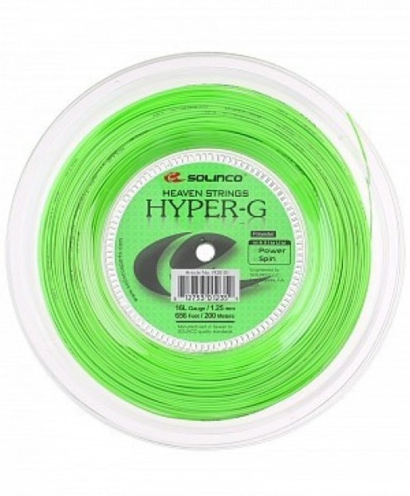Solinco Hyper G 16L String Reel (200 m) 1.25 Tennis String - 200 m - Buy  Solinco Hyper G 16L String Reel (200 m) 1.25 Tennis String - 200 m Online  at Best Prices in India - Tennis