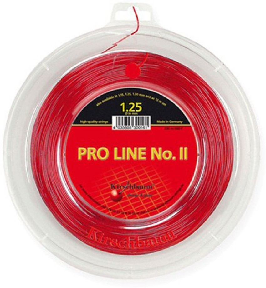 Kirschbaum Pro Line II 17 String Reel (200 m) 1.25 Tennis String - 200 m -  Buy Kirschbaum Pro Line II 17 String Reel (200 m) 1.25 Tennis String - 200  m Online at Best Prices in India - Tennis