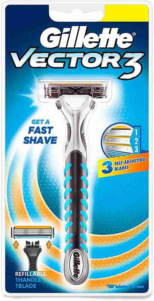 Gillette Vector 3 Razor Price in India Buy Gillette Vector 3