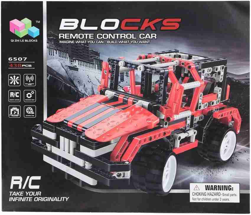 438 Pcs DIY Jeep Blocks Remote Control Car Buy r c jeep toys in India. shop for Montez products in India. Flipkart
