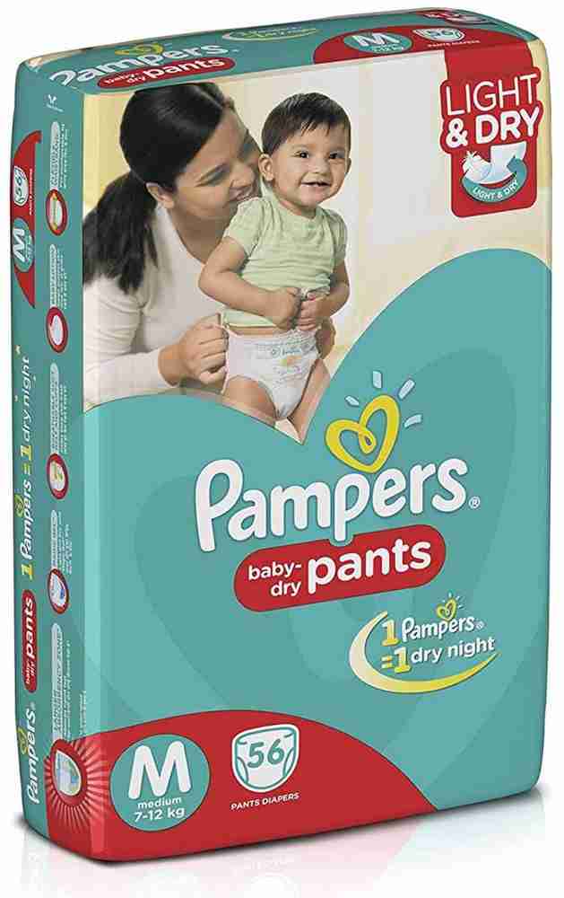 Pampers pants m size sale
