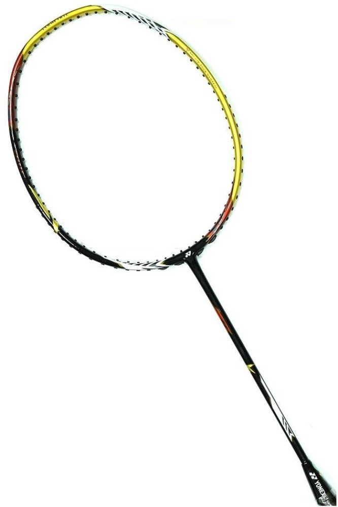 YONEX Voltric 9 LD Badminton Racquet With Full Cover Black, Yellow