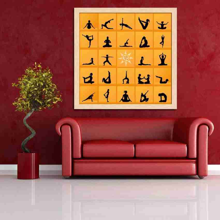 Buy Bikram Yoga Poses Poster, Yoga Art, Yoga Wall Art, Yoga Pose Print, Yoga  Decor, Yoga Gifts, Yoga Room Decor, Yoga Lover Gift, Yoga Art Print Online  in India 