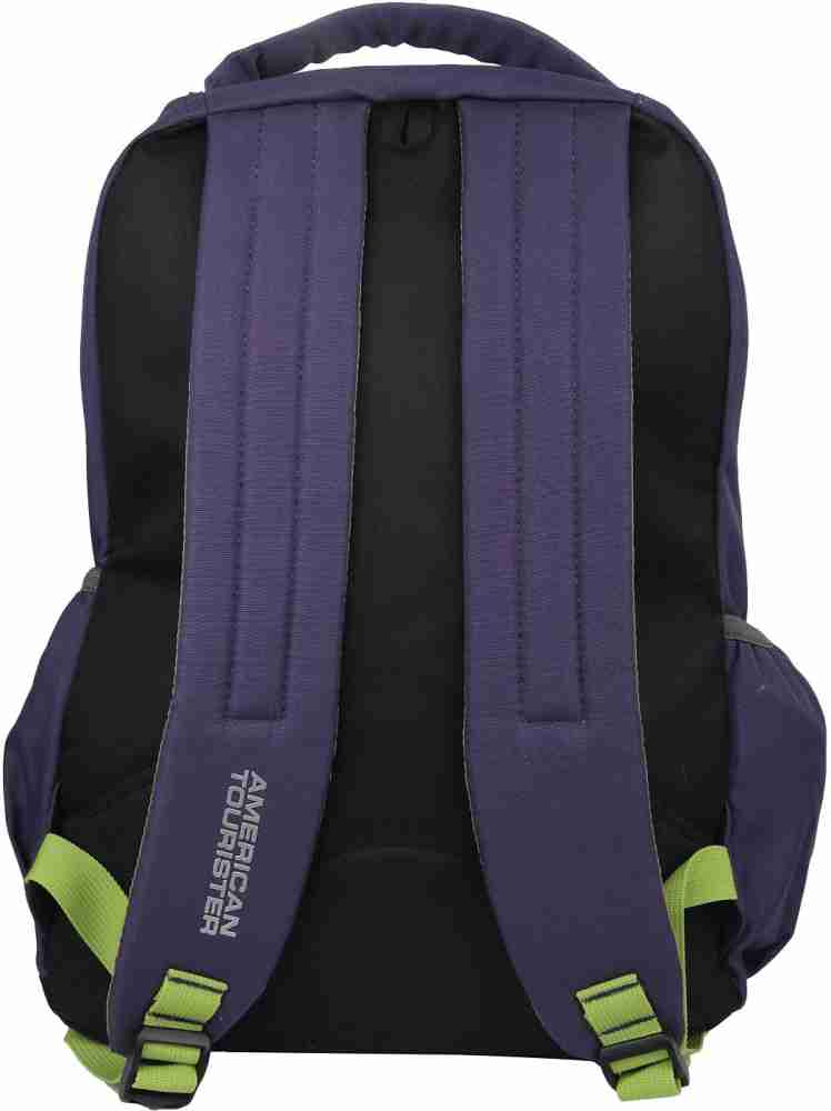 American tourister purple backpack best sale