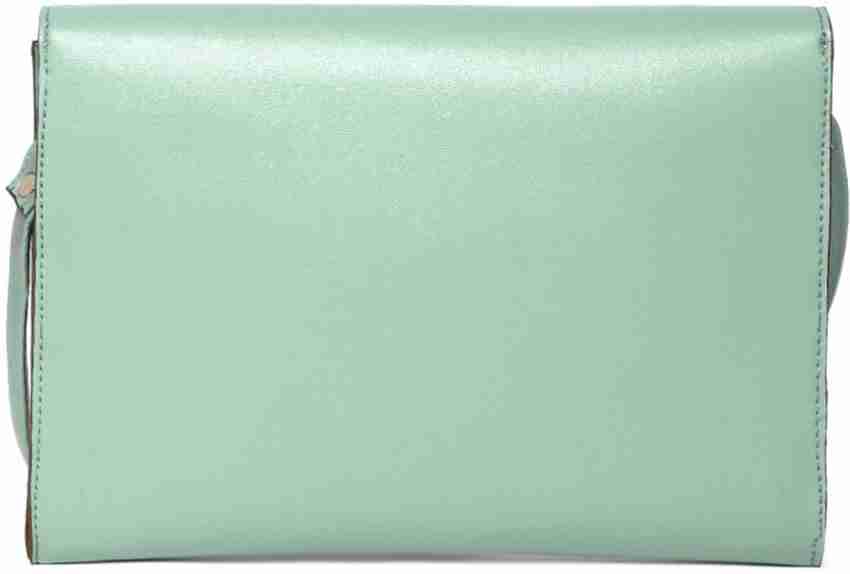 Dressberry mint shop green sling bag