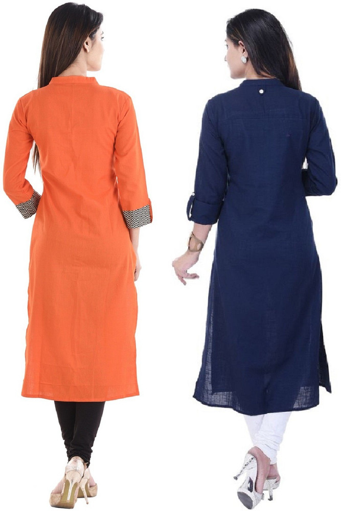 Stylum Casual Solid Women Kurti Buy Stylum Casual Solid Women