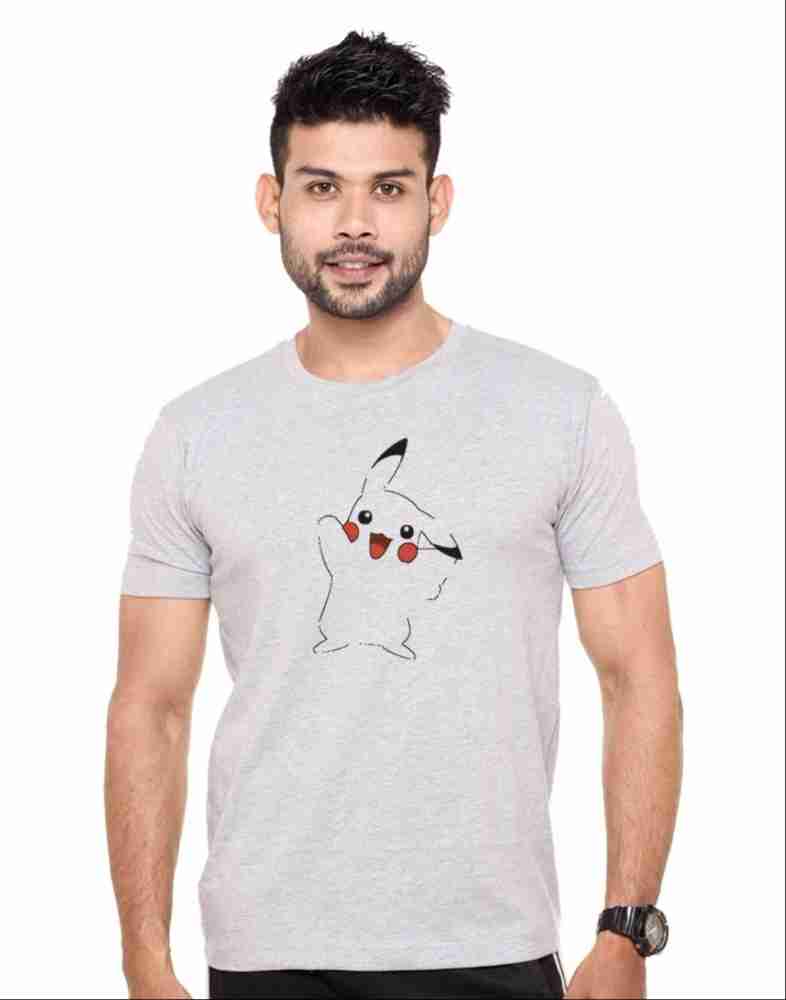 Shape X Graphic Print Men Round Neck Grey T-Shirt - Buy Shape X