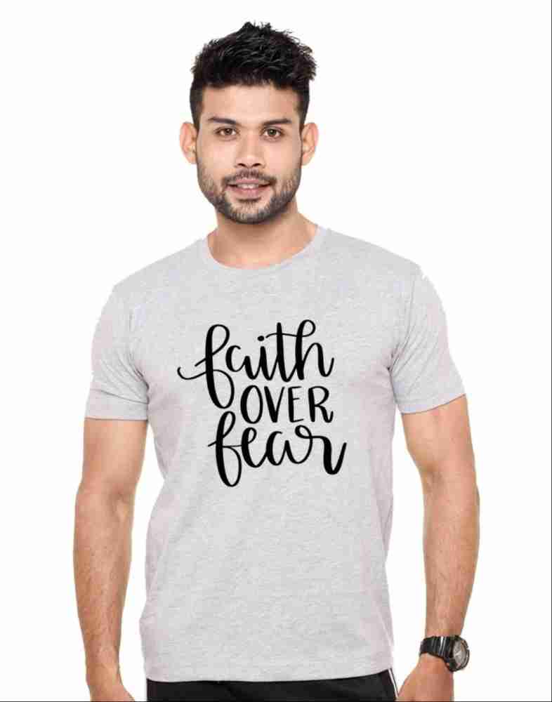 Shape X Graphic Print Men Round Neck Grey T-Shirt - Buy Shape X Graphic  Print Men Round Neck Grey T-Shirt Online at Best Prices in India