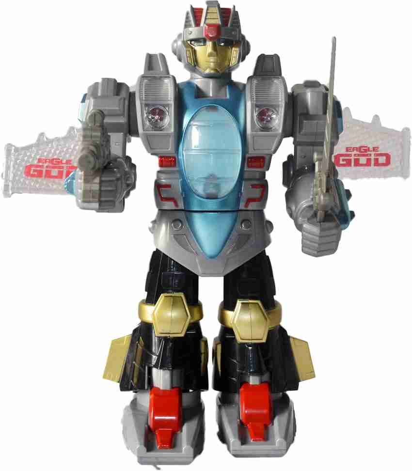 NoVowels Vigale 360 Degree Revolving Super Robot Fighter For Kids