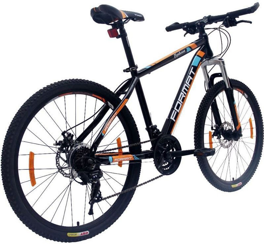 Format Typhoon 26 Inches 21 Speed Black Orange 26 T Mountain