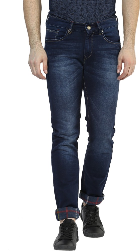 Tortoise Blue Straight Fit Jeans