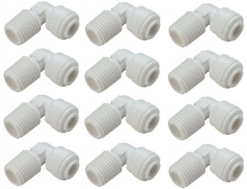 BALRAMA Elbow Connectors 1/4 inch QC x 1/4 inch Thread for RO Water  Purifier Spare Part for Solid Filter Cartridge Price in India - Buy BALRAMA  Elbow Connectors 1/4 inch QC x