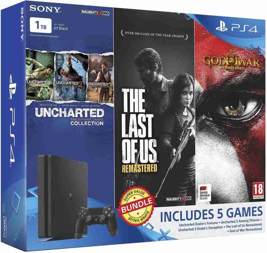 Ps4 slim 1tb uncharted sales 4 bundle