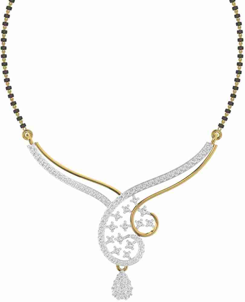 Tbz mangalsutra design in gold discount