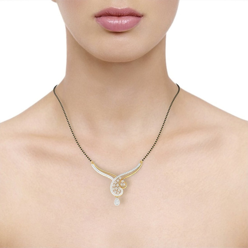 Tbz diamond mangalsutra designs with price deals