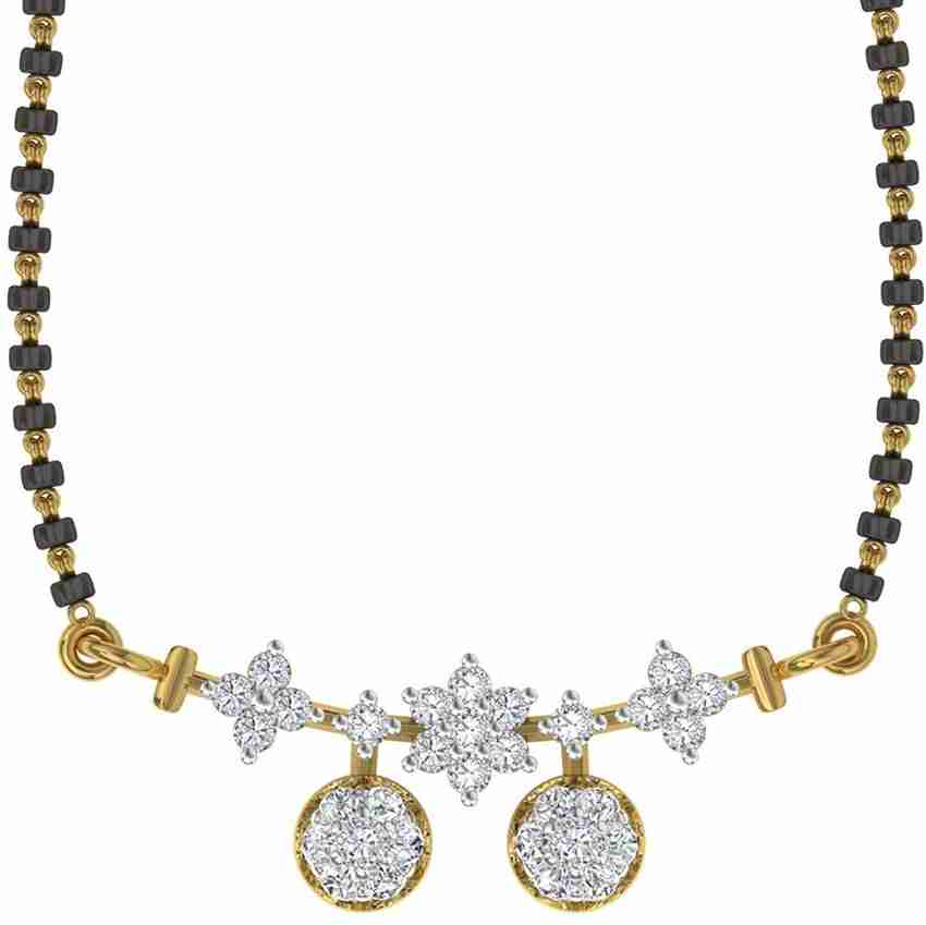 Tbz diamond mangalsutra sale