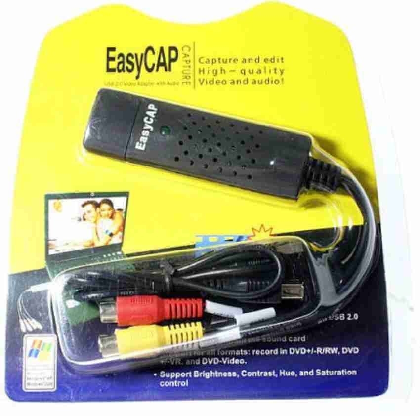 USB 2.0 Easycap USB Video Capture audio capture USB 2.0 Easy Cap Video TV  DVD VHS DVR