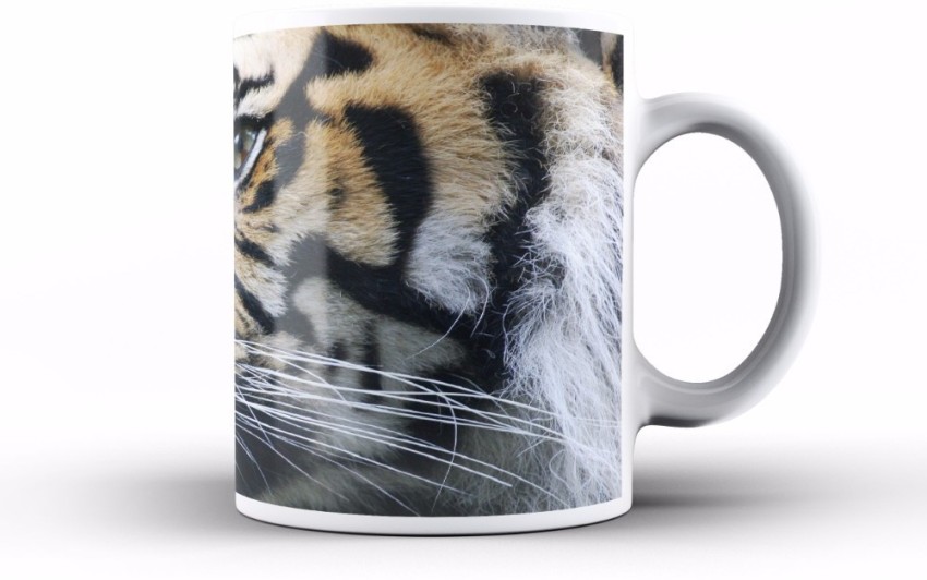 Kafter Big Tiger Face Ceramic Coffee Mug Price in India - Buy Kafter Big  Tiger Face Ceramic Coffee Mug online at