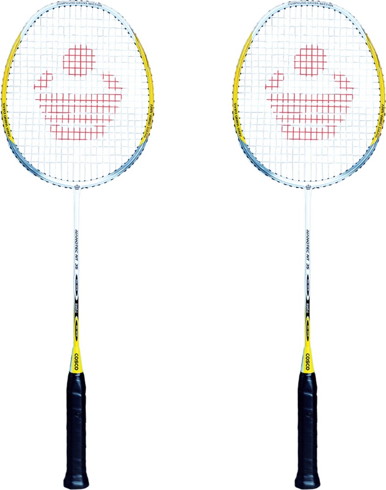 COSCO Nanotech-NT35 Multicolor Strung Badminton Racquet - Buy COSCO Nanotech-NT35 Multicolor Strung Badminton Racquet Online at Best Prices in India
