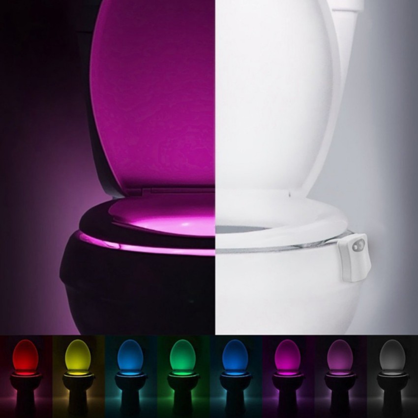 Toilet Night Light Projector with Motion Sensor, India