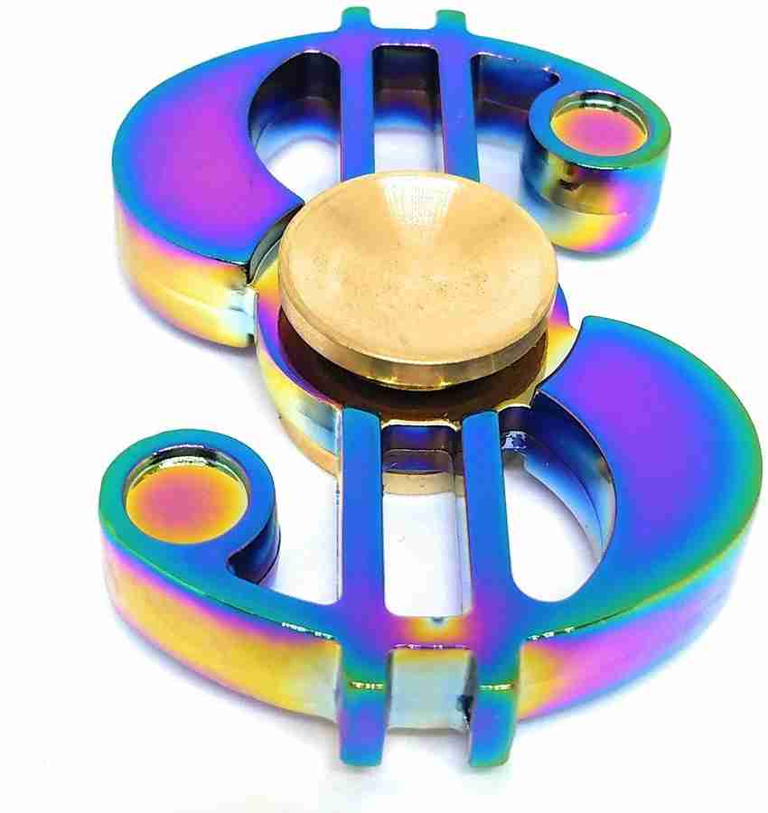 VibeX Dollar Fidget Spinner Hand Spinner Dollar Sign Focus Toys