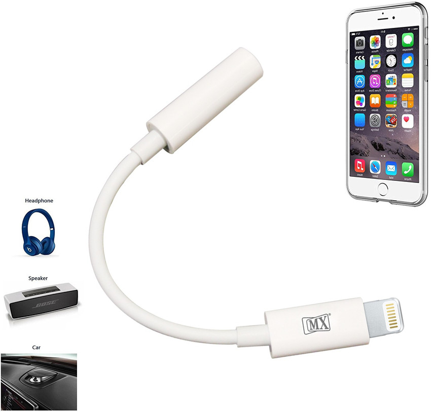 Aux adapter shop iphone 7