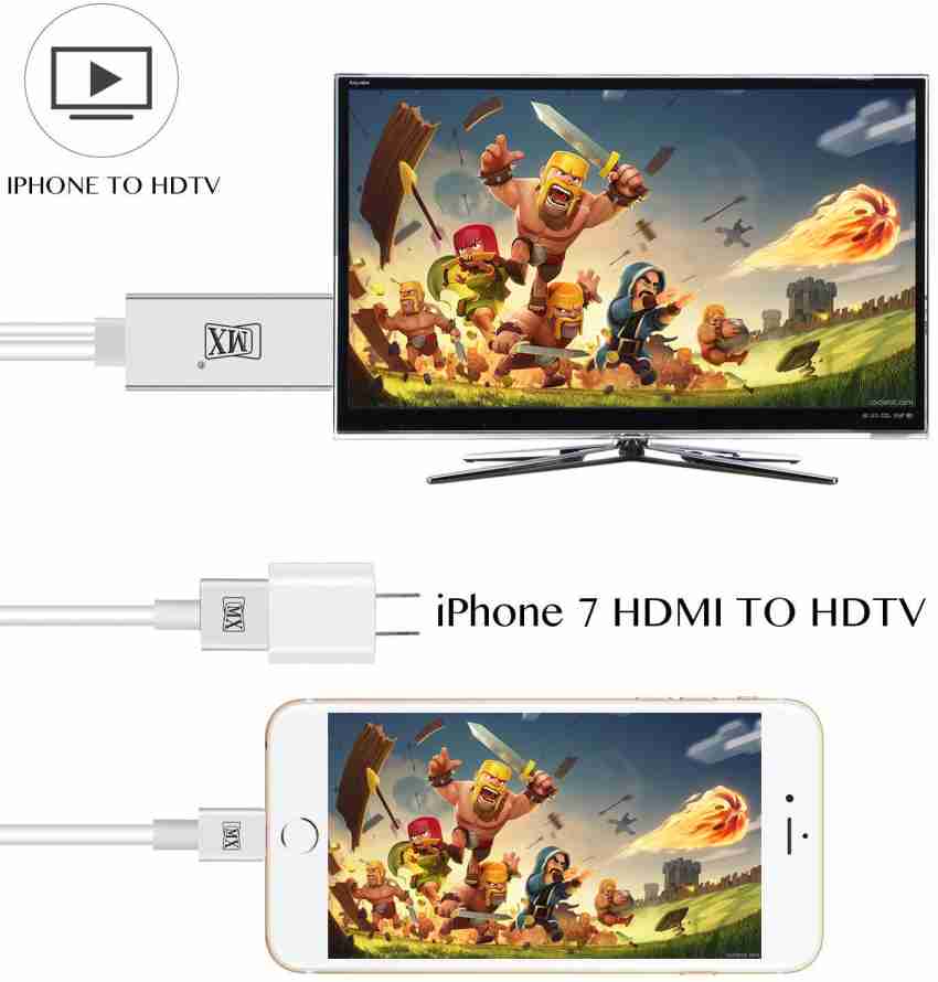 Cable Adaptador Lightning (iPhone-iPad) - HDMI 2m