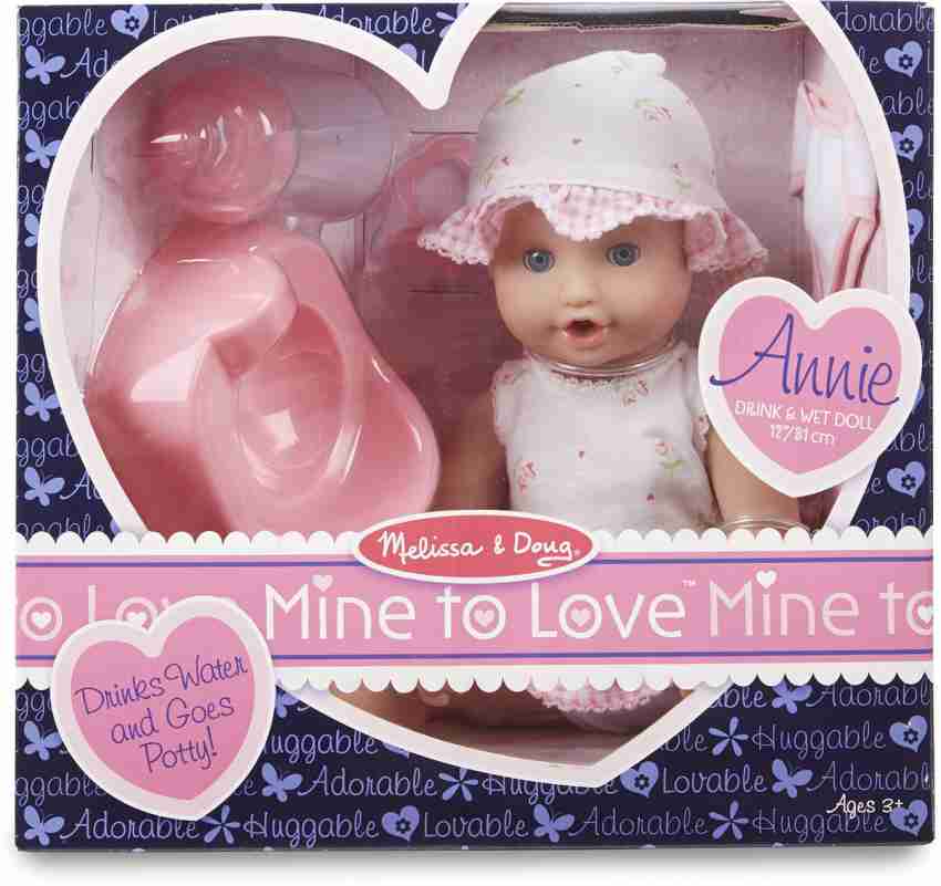 MELISSA & DOUG Mine to Love - Annie 12Drink & Wet Doll - Mine to Love -  Annie 12Drink & Wet Doll . Buy None toys in India. shop for MELISSA 