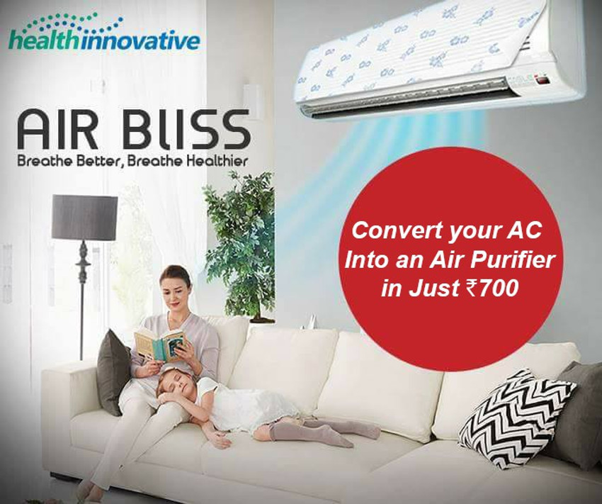 Window ac outlet air purifier