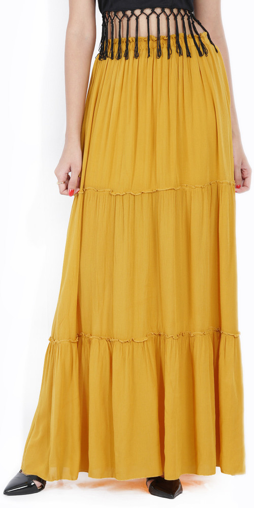 FOREVER 21 Solid Women Gathered Yellow Skirt Buy MUSTARD FOREVER 21 Solid Women Gathered Yellow Skirt Online at Best Prices in India Flipkart