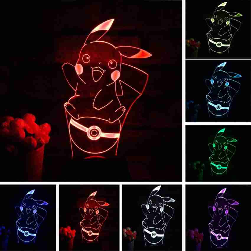 Pokemon Pikachu Led Touch Sensor Lampada — nauticamilanonline