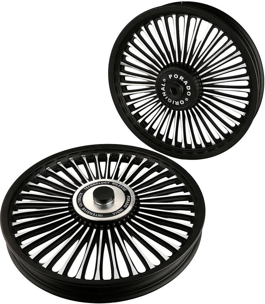 CorebikerZ Harley Y Chrome Black with Bolts Alloy Wheels for