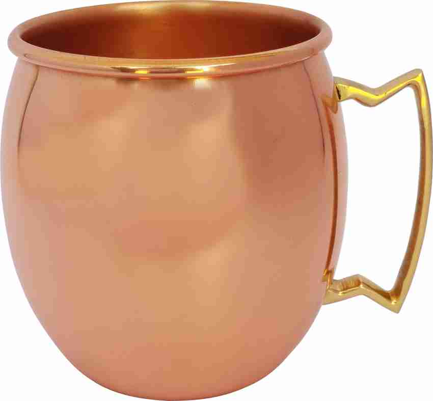 350/500ML Red Copper Water Cup Pure Copper Mug With Lid Office