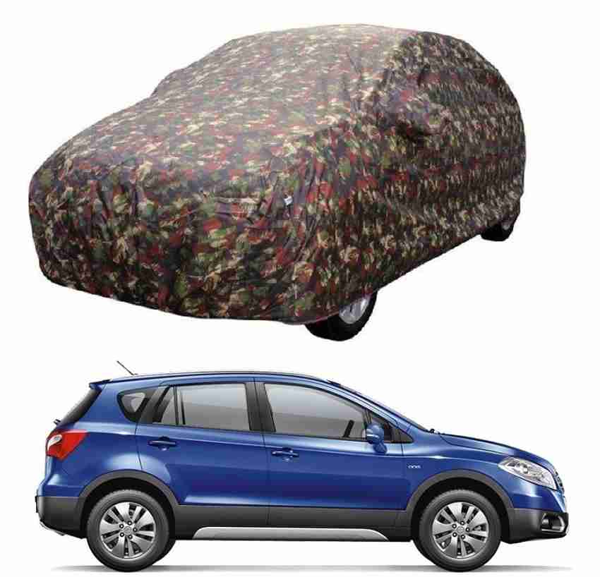 MoTRoX Car Cover For Maruti Suzuki S Cross With Mirror Pockets