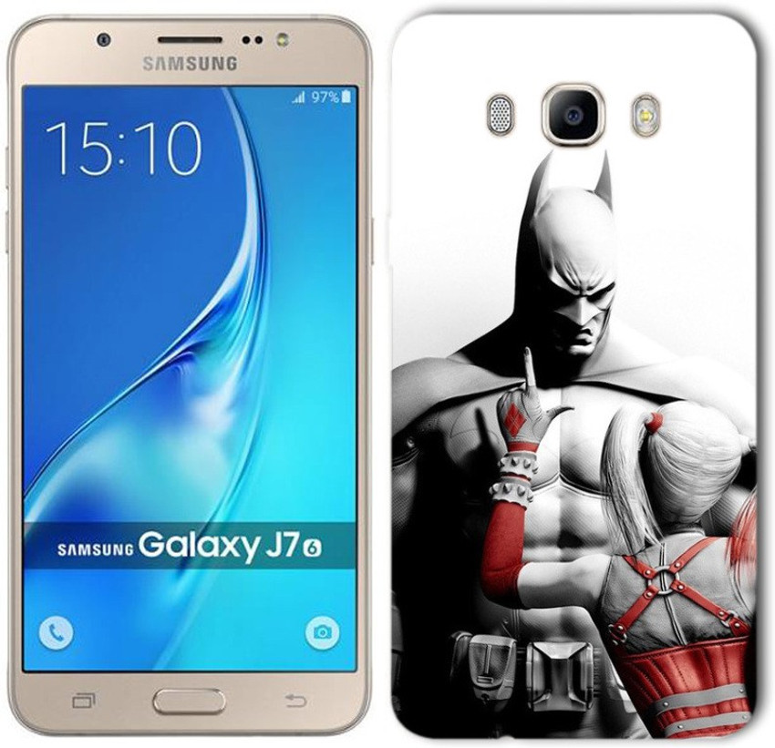 Silver Ink Back Cover for Samsung Galaxy J7 6 New 2016 Edition