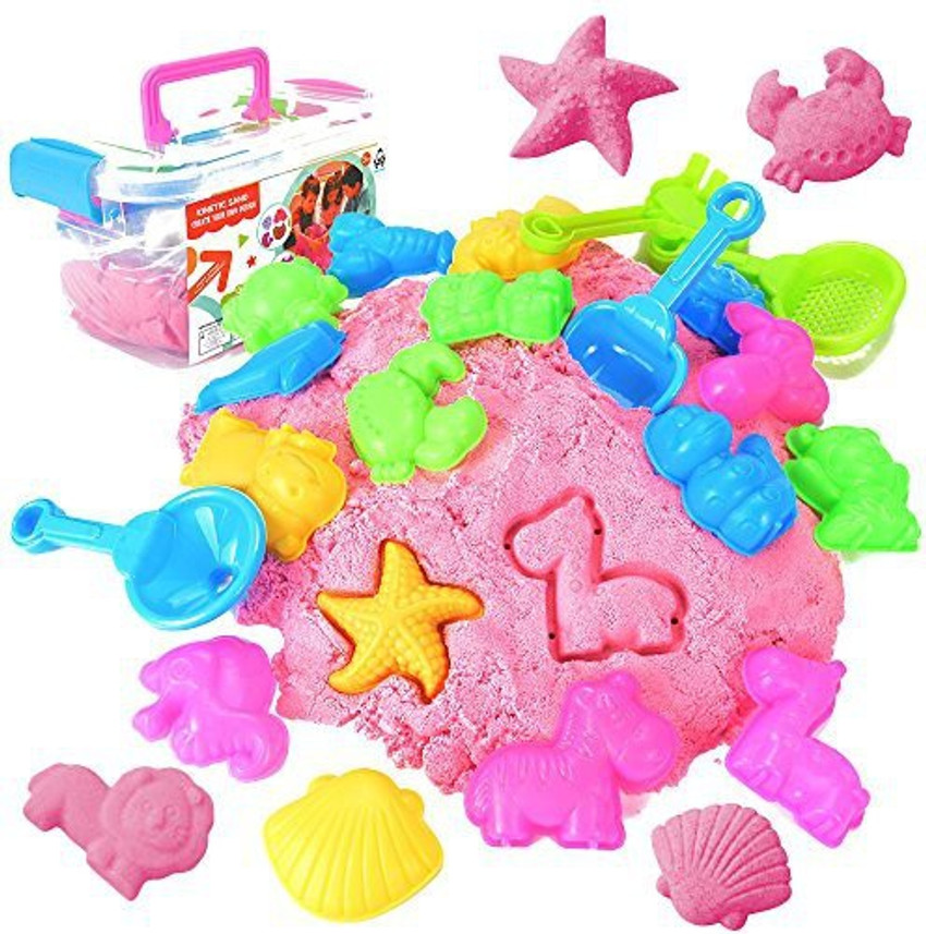 Dry sand outlet toy