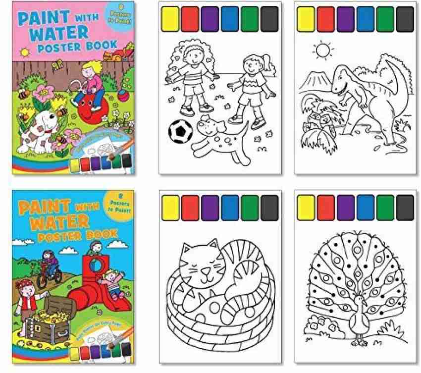 Artistic Fun With Colors: Paint With Water Books [Book]