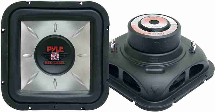 Buy PYLE PLSQ12D 12 Inch 1 400 Watt Square DVC Subwoofer 14 W Car