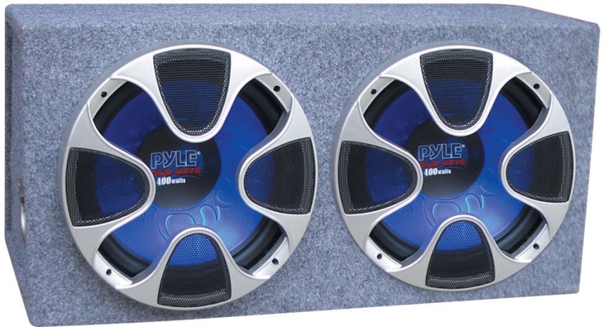 Buy PYLE PLBS122 Dual 12-Inch 1000 Watt Bass Box 10 W Car Speaker Online  from