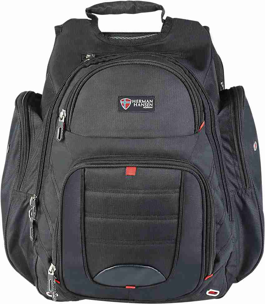 Herman hansen backpack with usb charging port deals