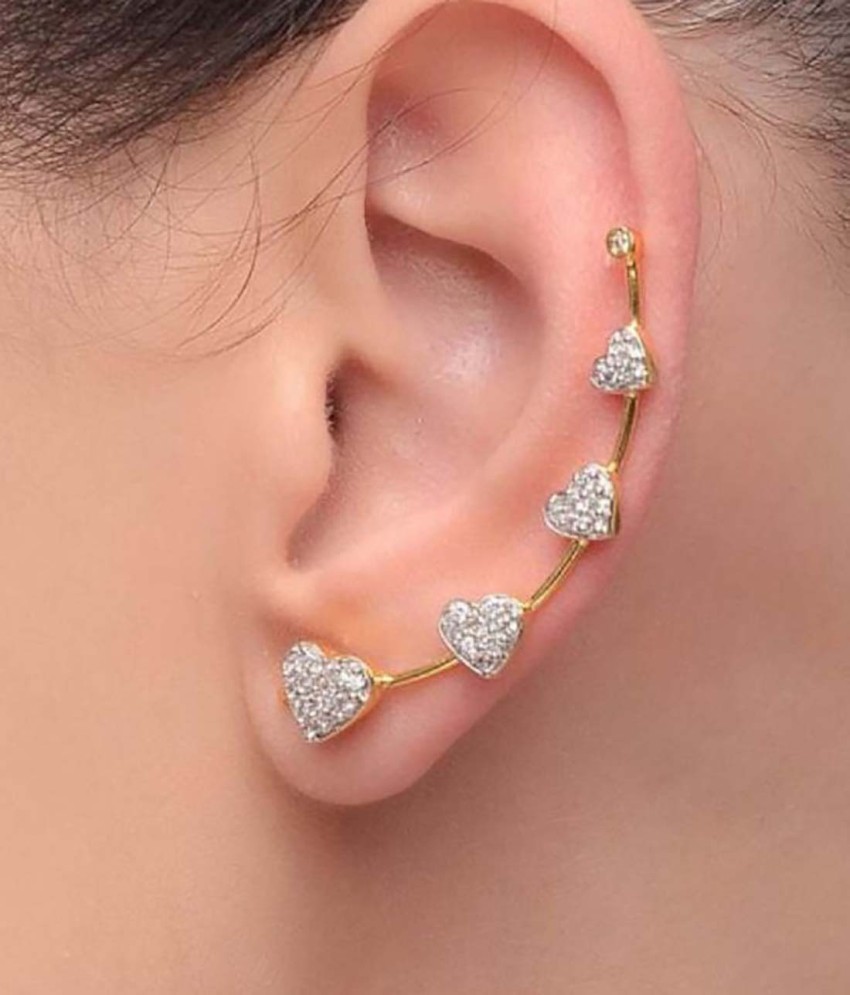 Ear Cuff - Buy Ear Cuffs Earrings online at Best Prices in India